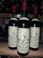 Lot de 3 Rosso di Montalcino domaine Fattoria La Magia 1983